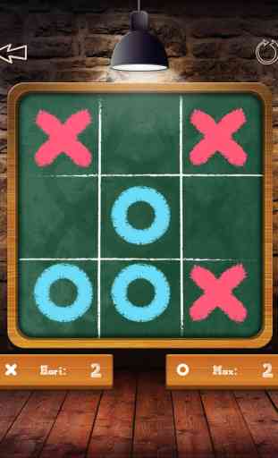 Tic Tac Toe Pro - Glow Multiplayer Online 2 Player Free with friend ( 3 in a row ) 4