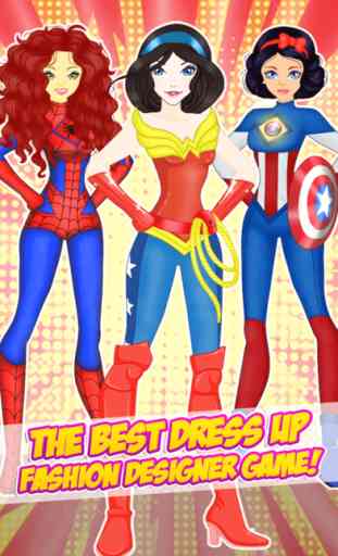 Supergirl Dress Up Game 1