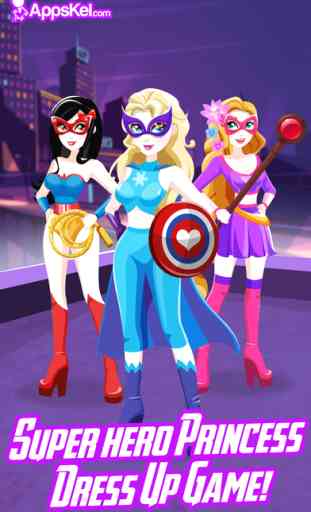SuperHero Beauty Frenzy 2– Dress Up Games for Free 2