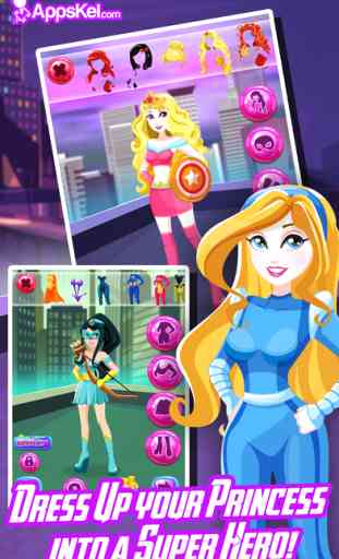 SuperHero Beauty Frenzy 2– Dress Up Games for Free 4