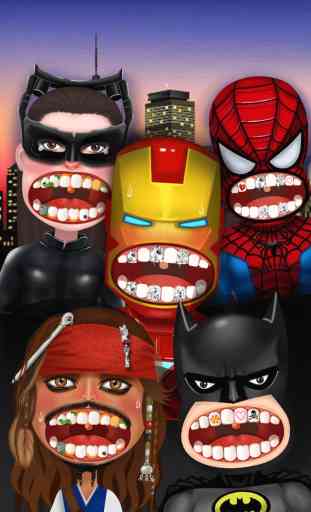 Superhero Dentist - Kids Games 4