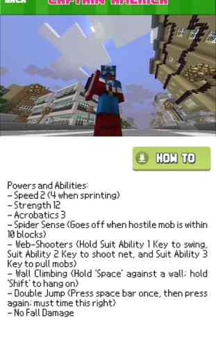 SUPERHERO MOD - Super Heroes Mods for Minecraft PC 3