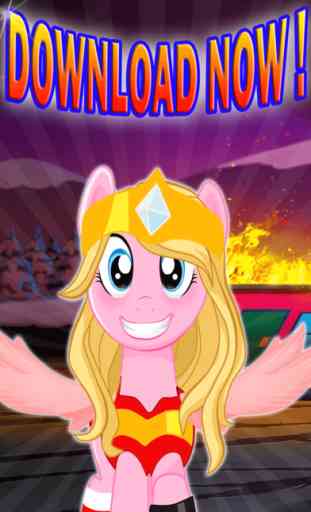 Superhero Pony Descendants Creator Dress Up Games 4