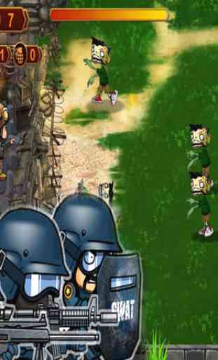 Swat and Zombies War: X Defense 4