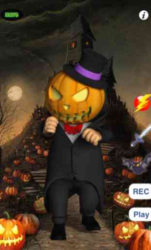 Talking Mr. Halloween for iPhone 1