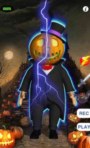 Talking Mr. Halloween for iPhone 2