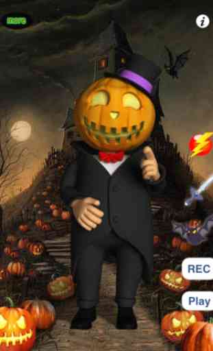 Talking Mr. Halloween for iPhone 4