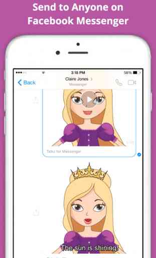 Talkz for Messenger - Celebrity Emoji & Gif TTS 2