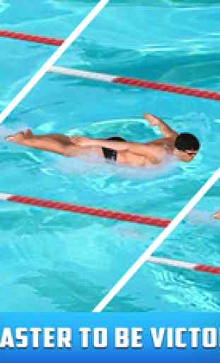 Tap Swimming Race : Dive in to race with Swimmers 3