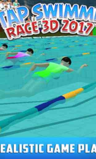 Tap Swimming Race : Dive in to race with Swimmers 4