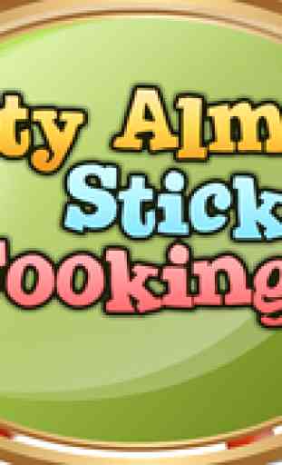 Tasty Almond Sticks Cooking 1