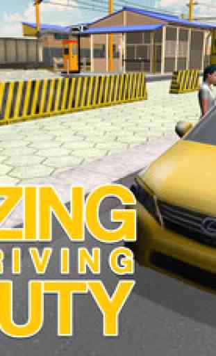 Taxi Driver Simulator – Yellow cab driving & parking simulation game 1