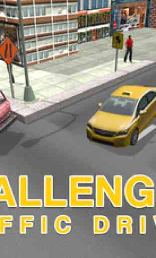 Taxi Driver Simulator – Yellow cab driving & parking simulation game 2
