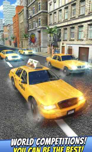 Taxi Racer . Crazy Cab Car Driver Simulator Games Top Free 3