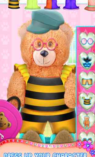 Teddy Bear Makeover - A Animal Makeup & Dress-up Game 2