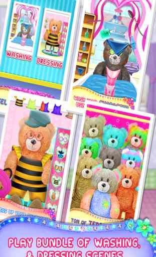 Teddy Bear Makeover - A Animal Makeup & Dress-up Game 4