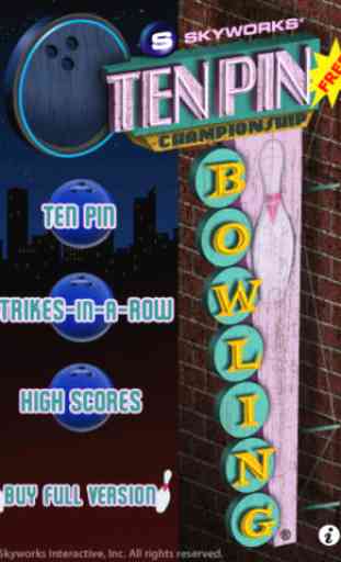 Ten Pin Championship Bowling® Free 1