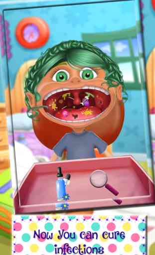 Throat Surgery – Cure crazy mouth patients in virtual doctor game 3