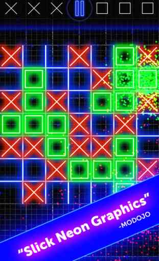 Tic Tac Toe Glow by TMSOFT 1