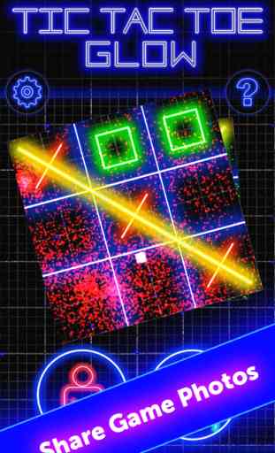 Tic Tac Toe Glow by TMSOFT 4
