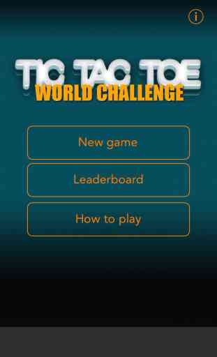 Tic Tac Toe: World Challenge 1