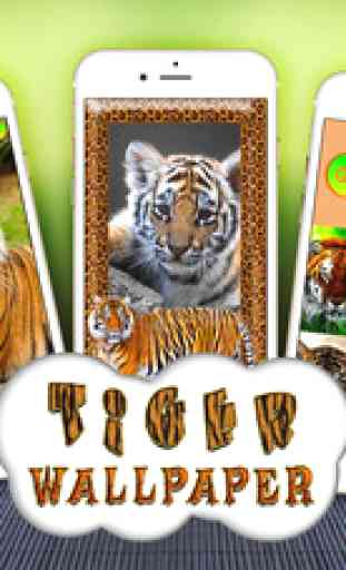 Tiger Wallpaper - Wild Edition - Big Cat Background & Jungle Animal Lock Screen Theme.s 3