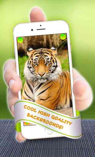 Tiger Wallpaper - Wild Edition - Big Cat Background & Jungle Animal Lock Screen Theme.s 4