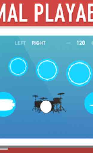 Tiny Drums - Play Beats with 5 Drum Kits (Sets for Right & Left Handed Drummers) 3