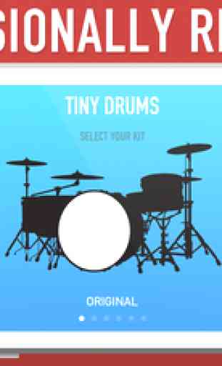 Tiny Drums - Play Beats with 5 Drum Kits (Sets for Right & Left Handed Drummers) 4