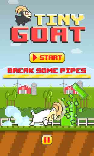 Tiny Goat FREE GAME - Quick Old-School 8-bit Pixel Art Retro Games 1