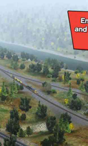 Trainz Driver 2 - train driving game, realistic 3D railroad simulator plus world builder 3