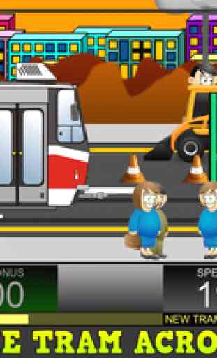 Tram Simulator 2D - City Train Driver - Virtual Pocket Rail Driving Game 1