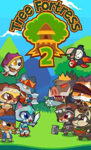 Tree Fortress 2 - Defense of the Kingdom Tower with Pet Warriors 1