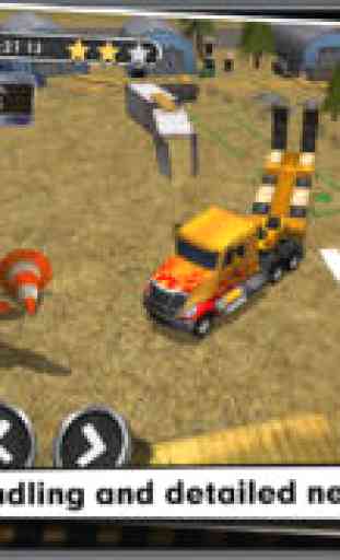 Trucker: Construction Parking Simulator - realistic 3D lorry and truck driver free racing game 3
