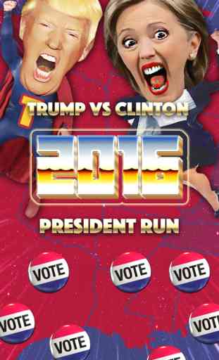 Trump VS Clinton: USA President On The Run Election Game 2016 1