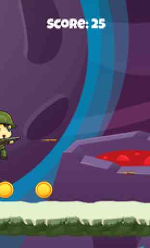 Tiny Soldier vs Aliens - Adventure Games for Kids 1