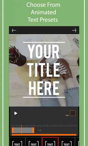 TitleUp - Easily Add Animated Texts to Videos 2