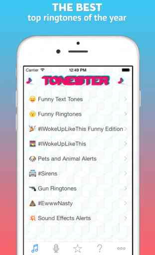 Tonester - Download ringtones and alert sounds for iPhone 4
