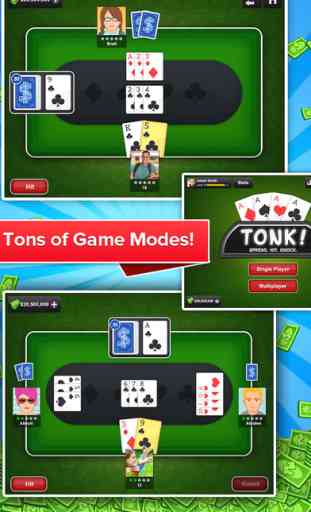 Tonk Multiplayer Card Game (Tunk Classic) Free 3