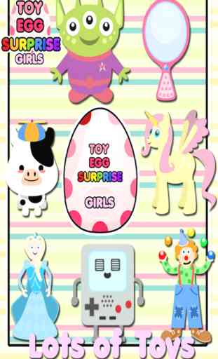 Toy Egg Surprise Girls - Princess & Pony Prizes 1