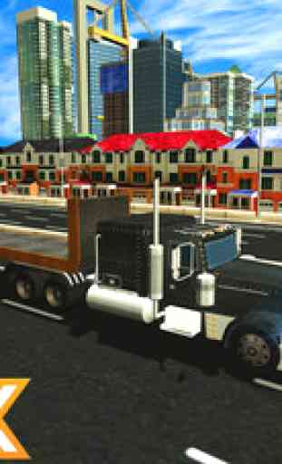 Trailer Truck Simulator – Cargo container transporter & driving game 1