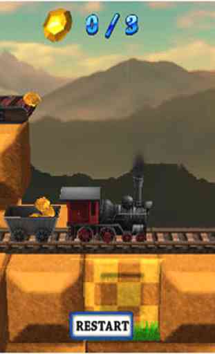 Train delivery driver simulator - free train games, fun physics games. 2