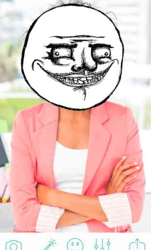 Troll Face Camera - Funny Pics Photo Editor for ProCamera SimplyHDR 3