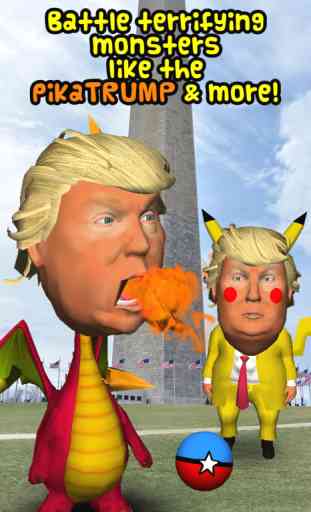 TRUMP-yman GO! Bounce balls at him in augmented reality! 4