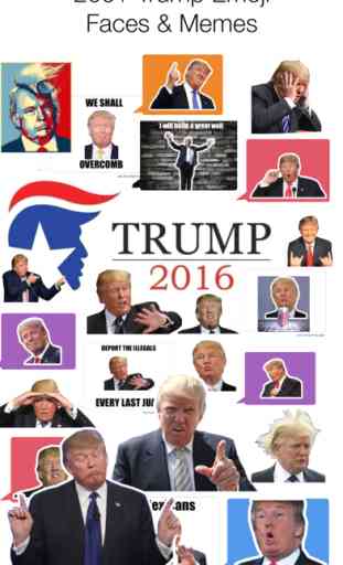 Trumpmoji - Donald Trump 2016 Emoji & Meme Keyboard For iPhone Texting 1