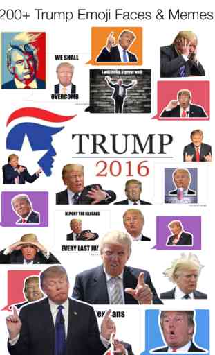 Trumpmoji - Donald Trump 2016 Emoji & Meme Keyboard For iPhone Texting 3