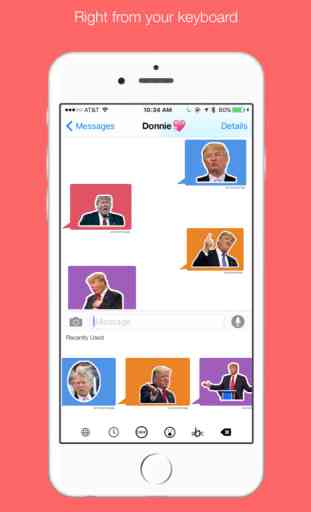 Trumpmoji - Donald Trump 2016 Emoji & Meme Keyboard For iPhone Texting 4