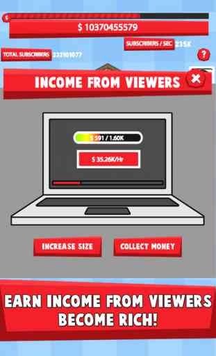 Tube Tycoon Simulator -Tap More Tuber Clicker Game 4