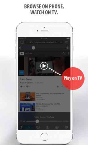 Tubio - Cast Web Videos to TV, Chromecast, Airplay 2