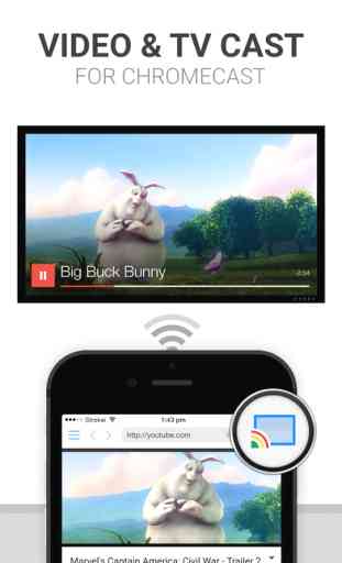 TVCast for Chromecast enabled Smart TV 2